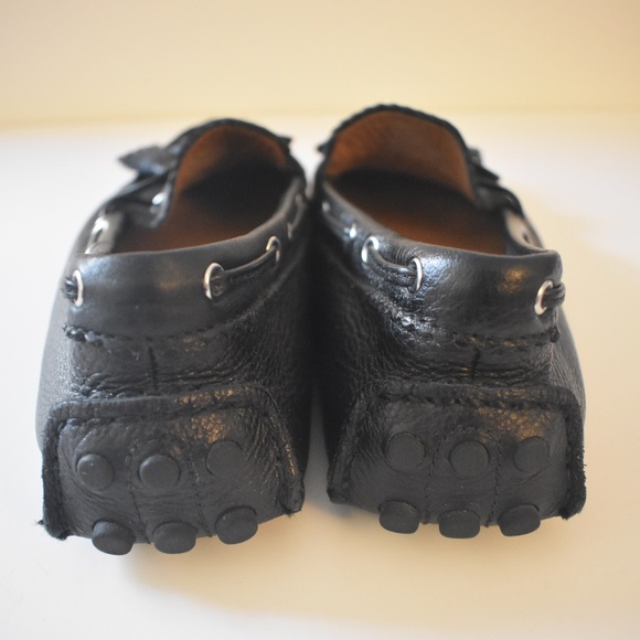 COACH Women's Black Leather Nadia Moccasin Q1872 8.5 EUC - Picture 3 of 7